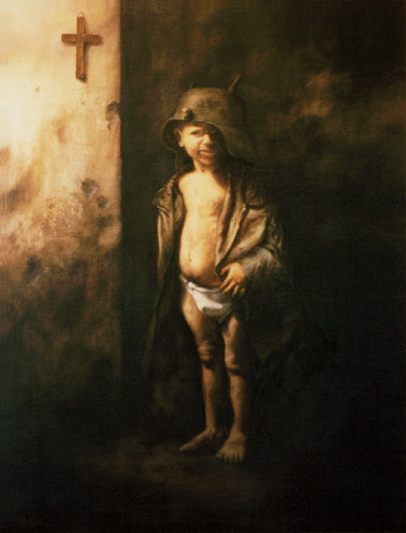 2.
Boy (Self-portrait). 1981
Oil on canvas. 140x107 cm
