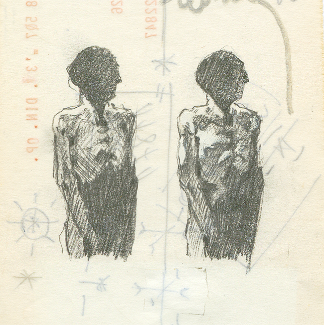 8.3.
Drawing. 1989
Pencil on paper. 70x70 mm