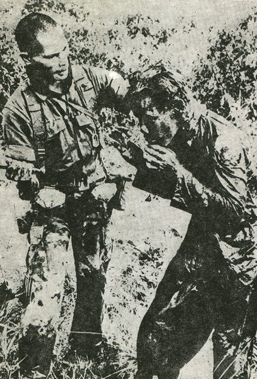 The War in Vietnam.
Photography, about 1968