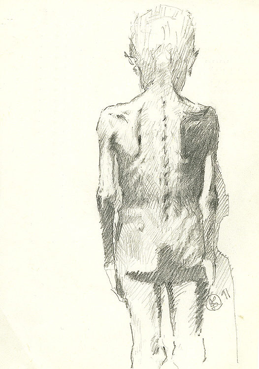 16.4.
Drawing. 1991
Pencil on paper. 210x142 mm