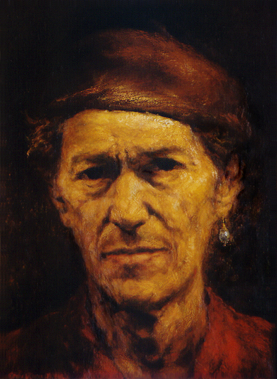 22.
Портрет оца
(Дамјан Клашња, 1933-1985). 1986.
Уље на платну. 55x39 цм